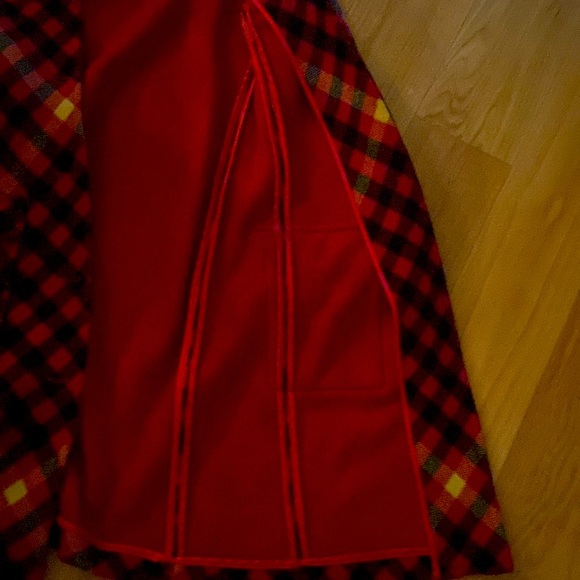 Rare Vintage 90’s Plaid Tailor Fit Byblos Wool Coat. Mid/Long. SEE MEASUREMENTS! - Picture 3 of 6